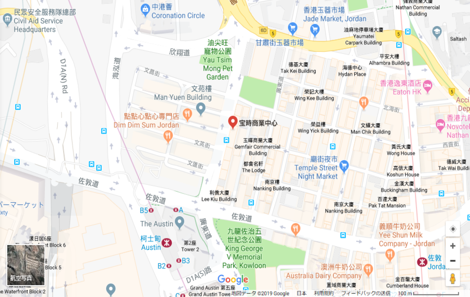 朝日電器工業(yè)（香港）有限公司 地図